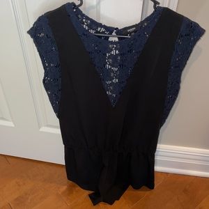 💙💙 DURING New York blue romper- offers welcomed. Must go!!!!💙💙